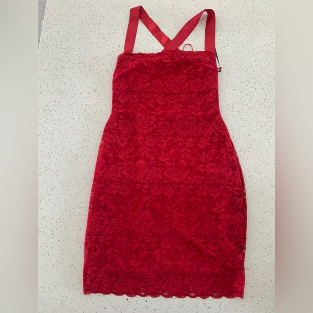 Guess Bodycon Red Dress